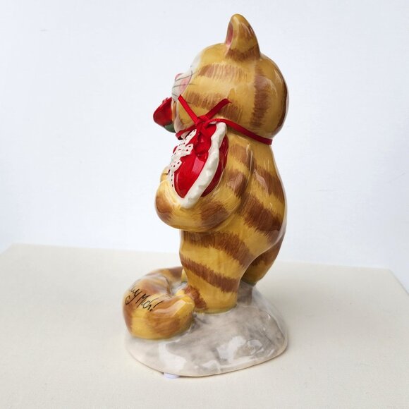 Blue Sky Clayworks Valentine Cat I Love You Meowy Much Figurine Statue Decor - Picture 4 of 7